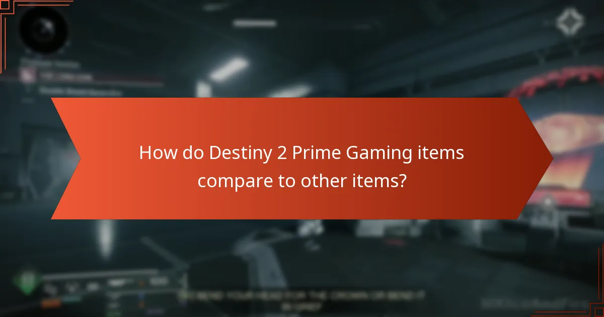 How do I claim Destiny 2 Prime Gaming items?