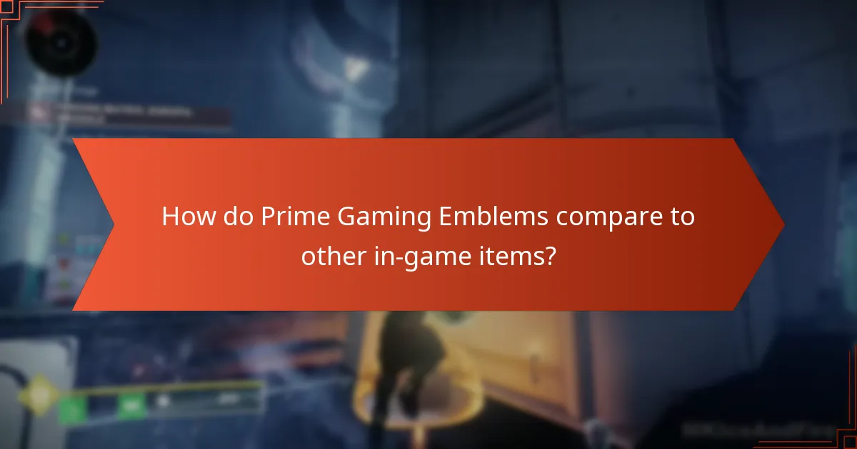 What are the seasonal themes for Prime Gaming Emblems?